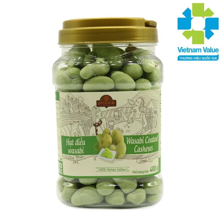 Hạt Điều Wasabi 400G/ hủ _ Lafooco