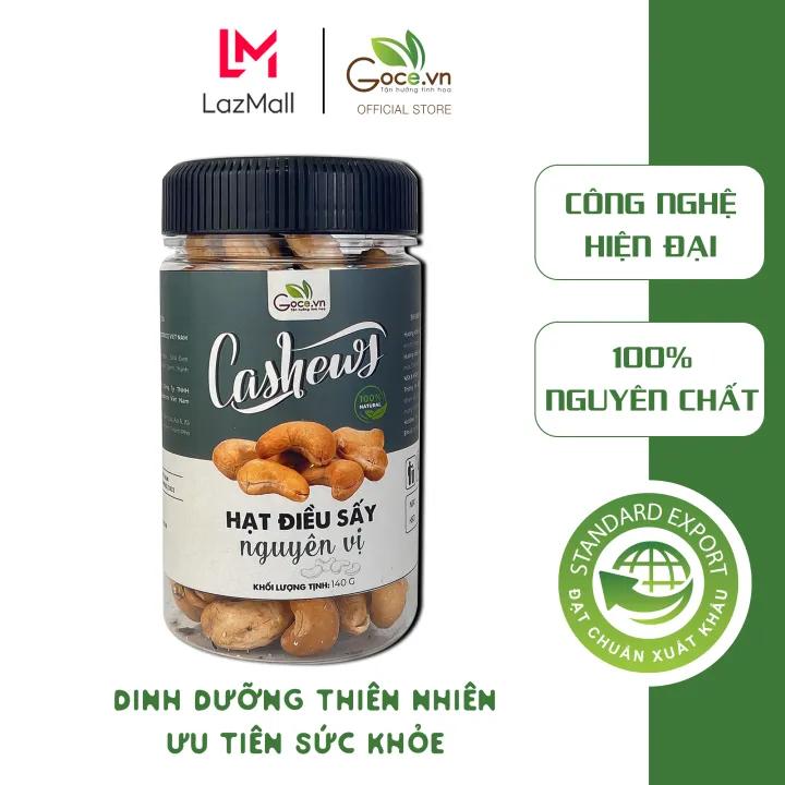 Hạt điều rang muối không vỏ lụa Goce - 140g