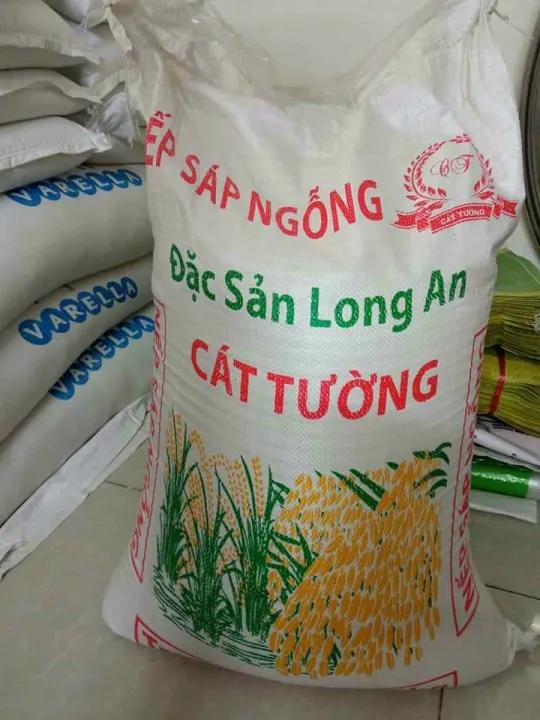 [HCM]5kg gạo nếp sáp ngỗng Cát Tường dẻo thơm ngon lắm các loại bánh chưng xôi chè......