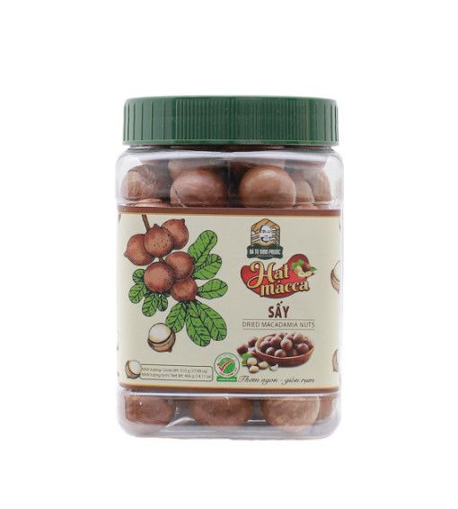 Hạt macca sấy nứt v��ỏ 510gr ( Net Wt 400gr)