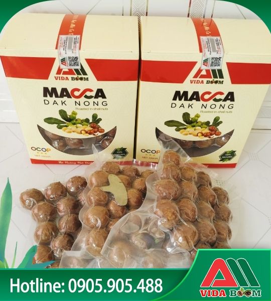 Hạt Macca hộp giấy 500gr