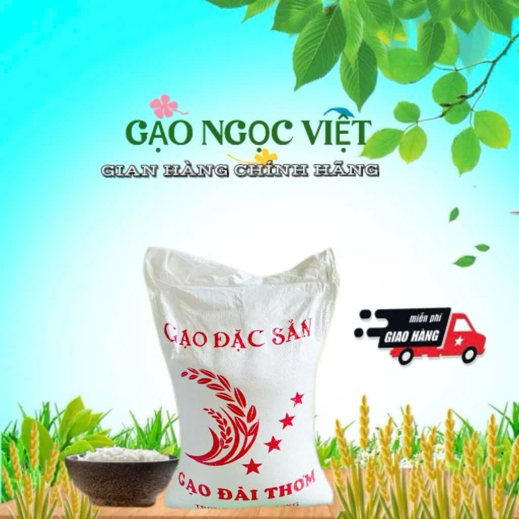 GẠO ĐÀI THƠM QUÊ TÚI 10Kg - THƠM NHẸ , MỀM CƠM TÚI 10KG