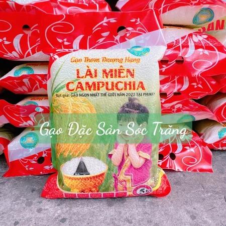Gạo Lài Miên CPC 5KG -Dẻo Thơm Mềm Ngọt Cơm - Gạo Ngon Nhất Thế Giới 2022 Tại PHUKET