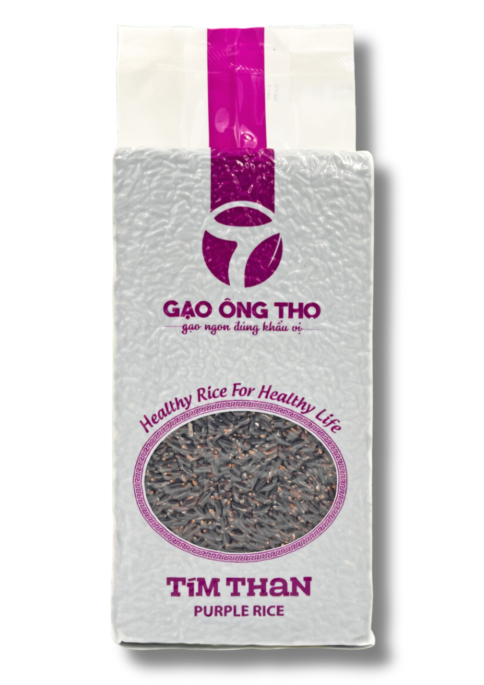 Gạo Ông Thọ - Lứt Tím Than 1kg