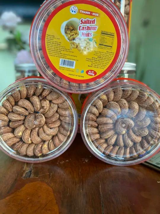 Hạt Điều Rang Xếp Hoa Hộp 500gram