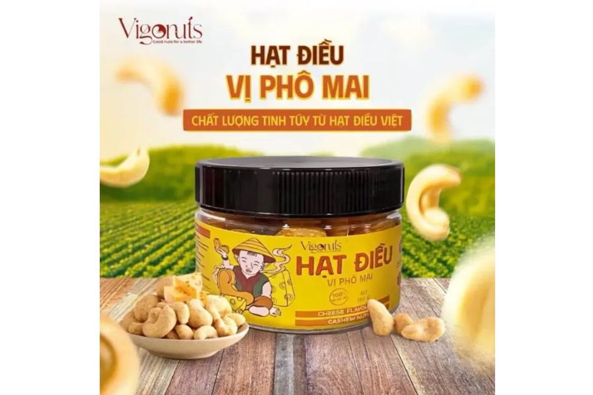 Các loại hạt điều phô mai phổ biến