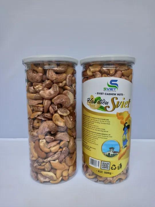 [HCM]500g HẠT ĐIỀU RANG MUỐI BÌNH PHƯỚC LOẠI BỂ CÒN VỎ