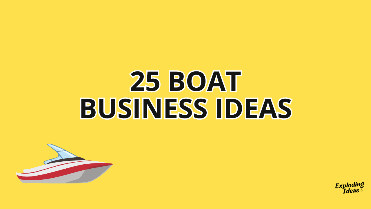 boat business ideas