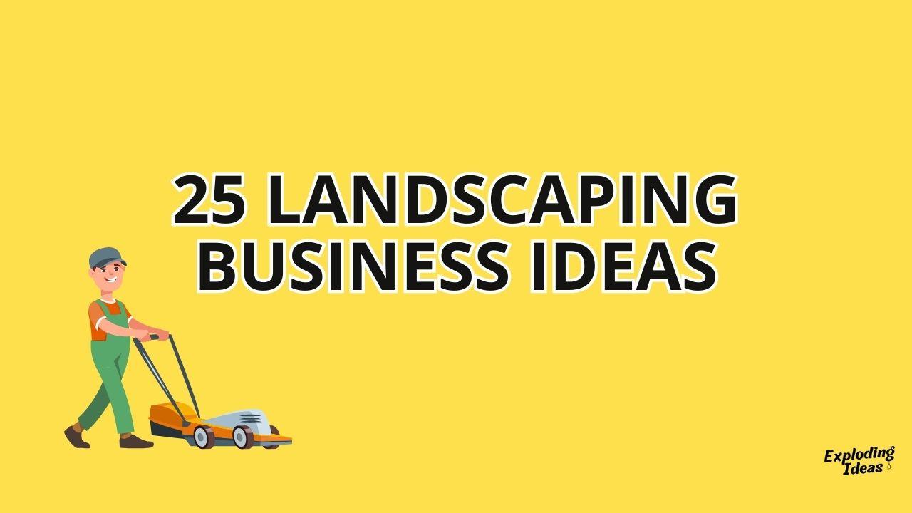 landscaping businesses