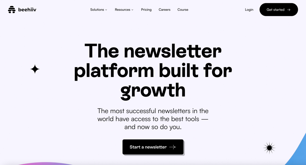 beehiiv newsletter platform