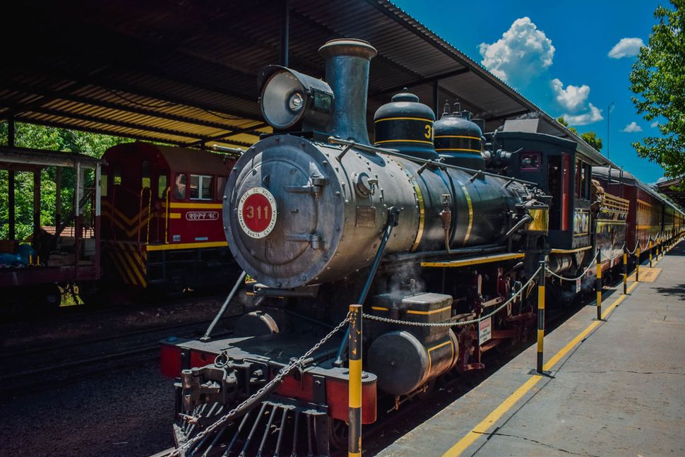 Trem das Termas em Piratuba SC