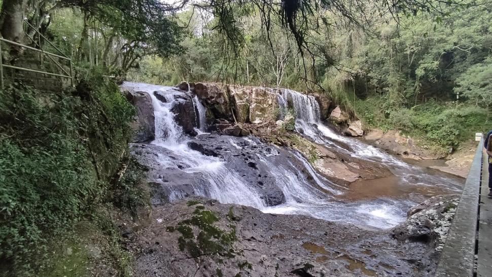 Parque da cachoeira em Ipira SC, cidade ao lado de Piratuba SC