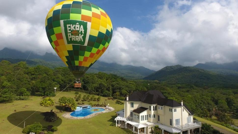 Ekôa Park, passeio de balão