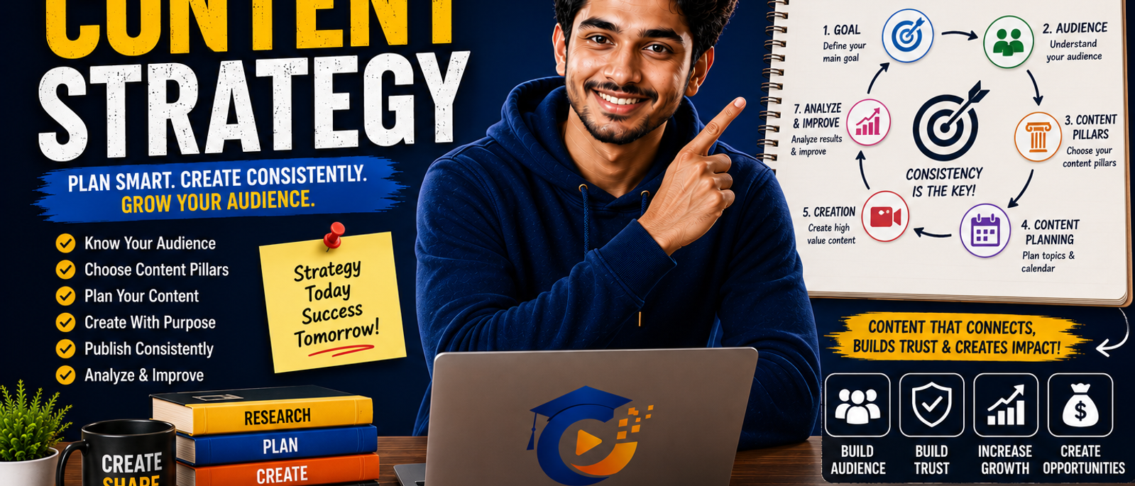 How to Create a Content Strategy (2026 Complete Beginner's Guide)