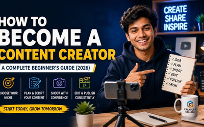 How to Become a Content Creator: A Complete Beginner's Guide (2026)