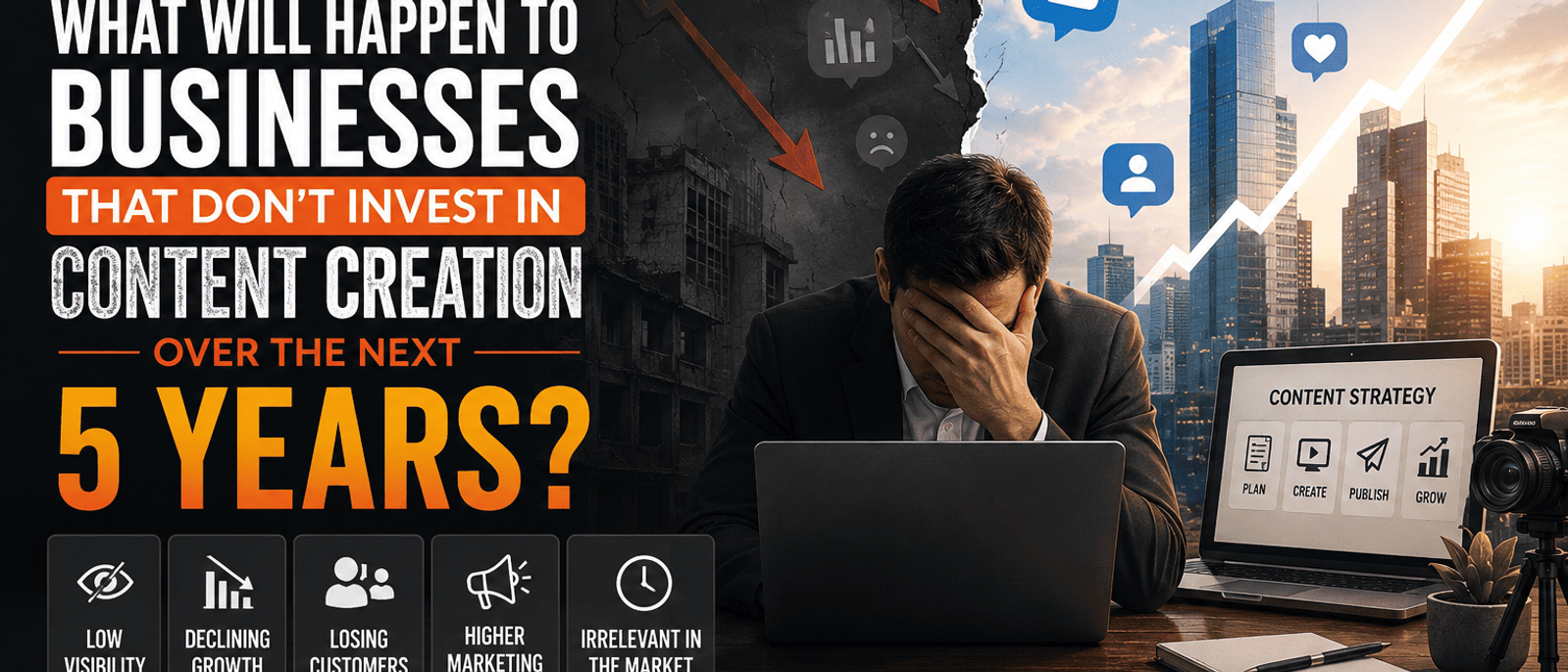 What Happens to Businesses That Ignore Content Creation in the Next 5 Years?