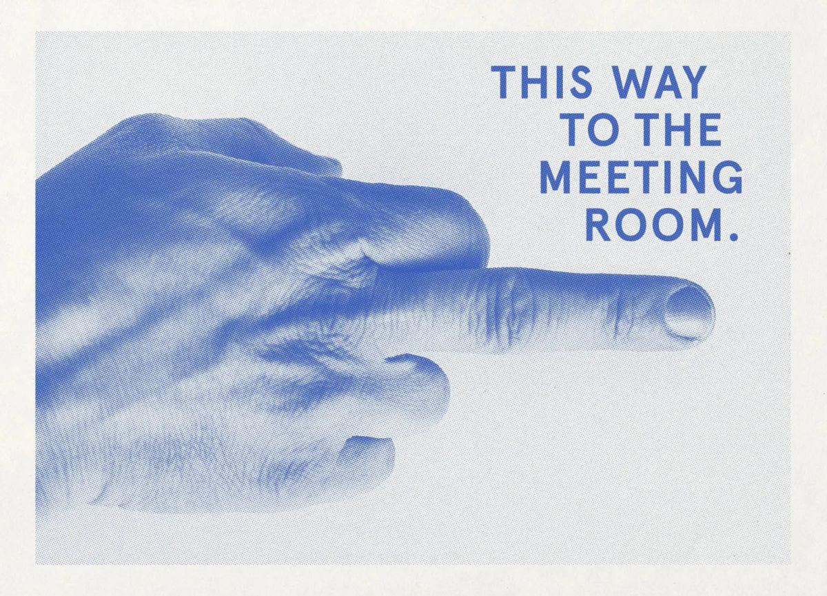 This way to the meeting room