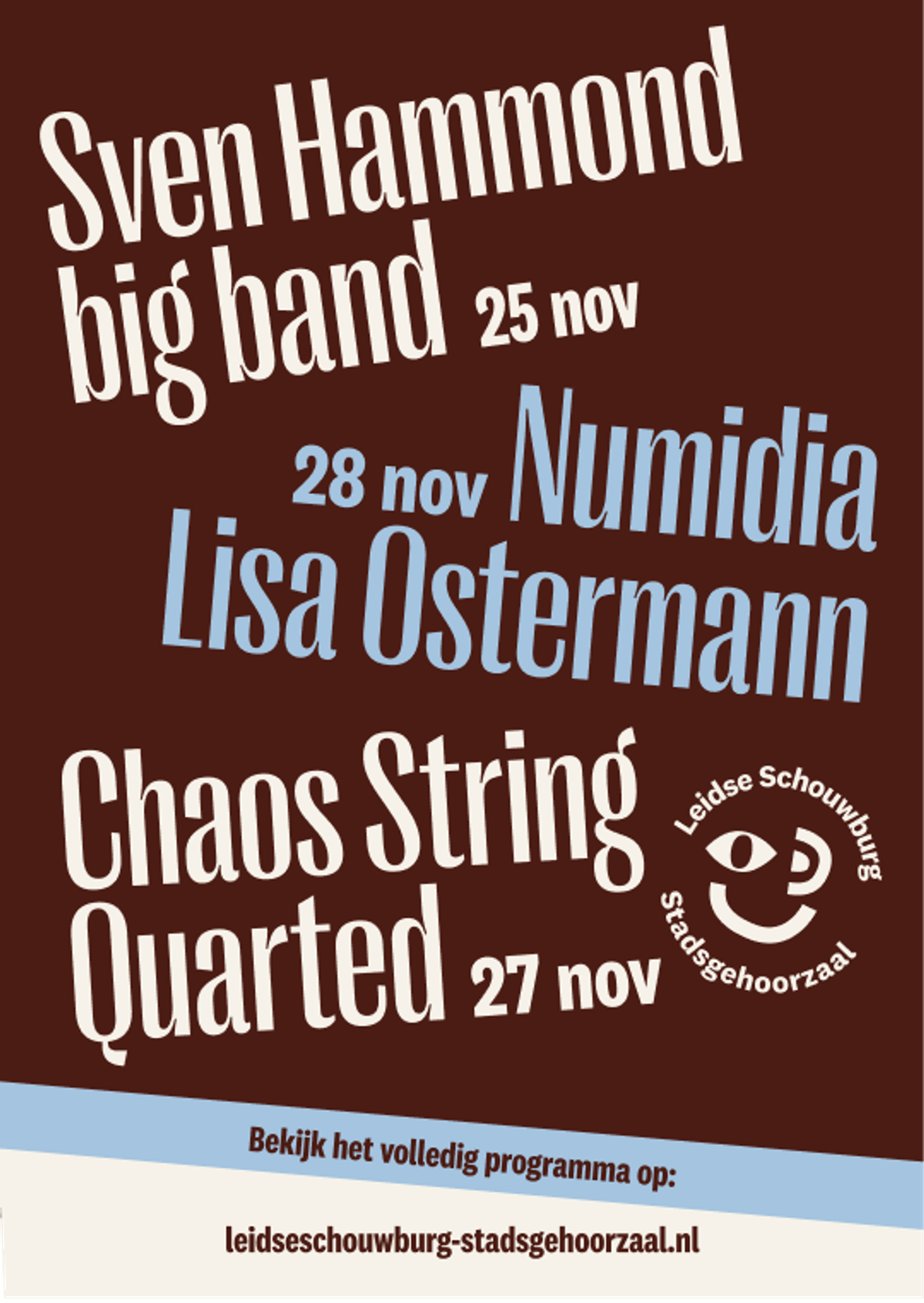 Leidse Schouwburg Stadsgehoorzaal 1