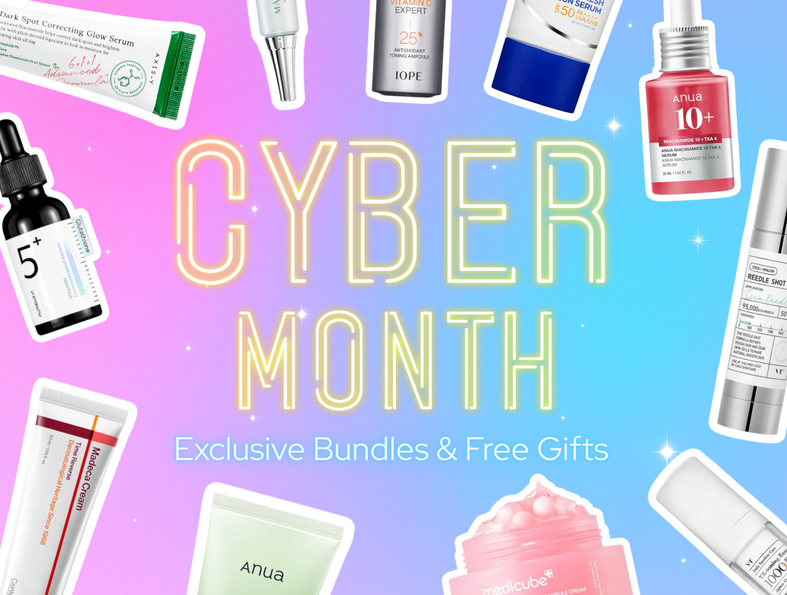 Homepage hero showcase image | Cyber Month is live 🔥