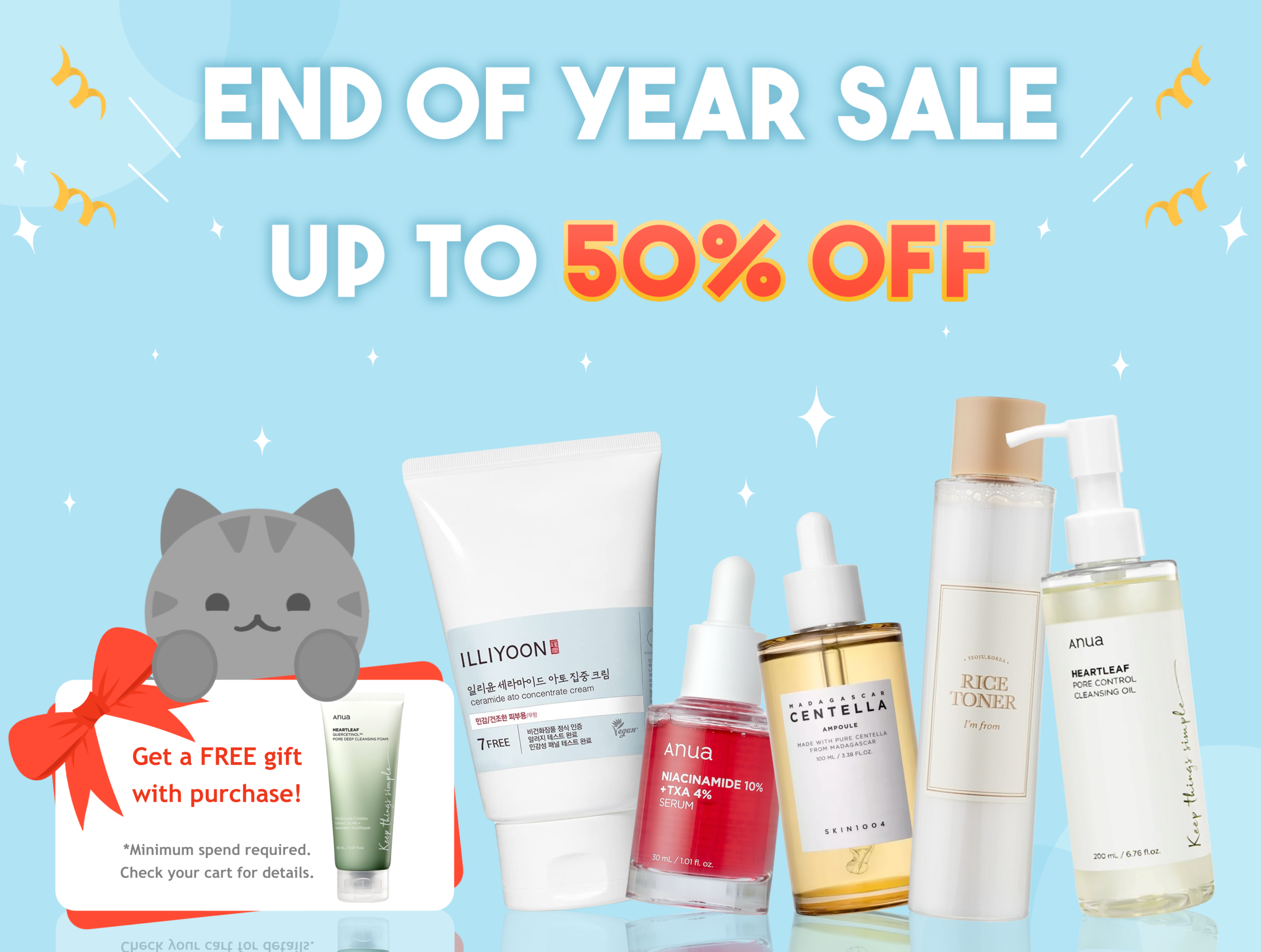 Homepage hero showcase image | End of Year Sale: Up to 50% Off + 🎁 Free Gift!