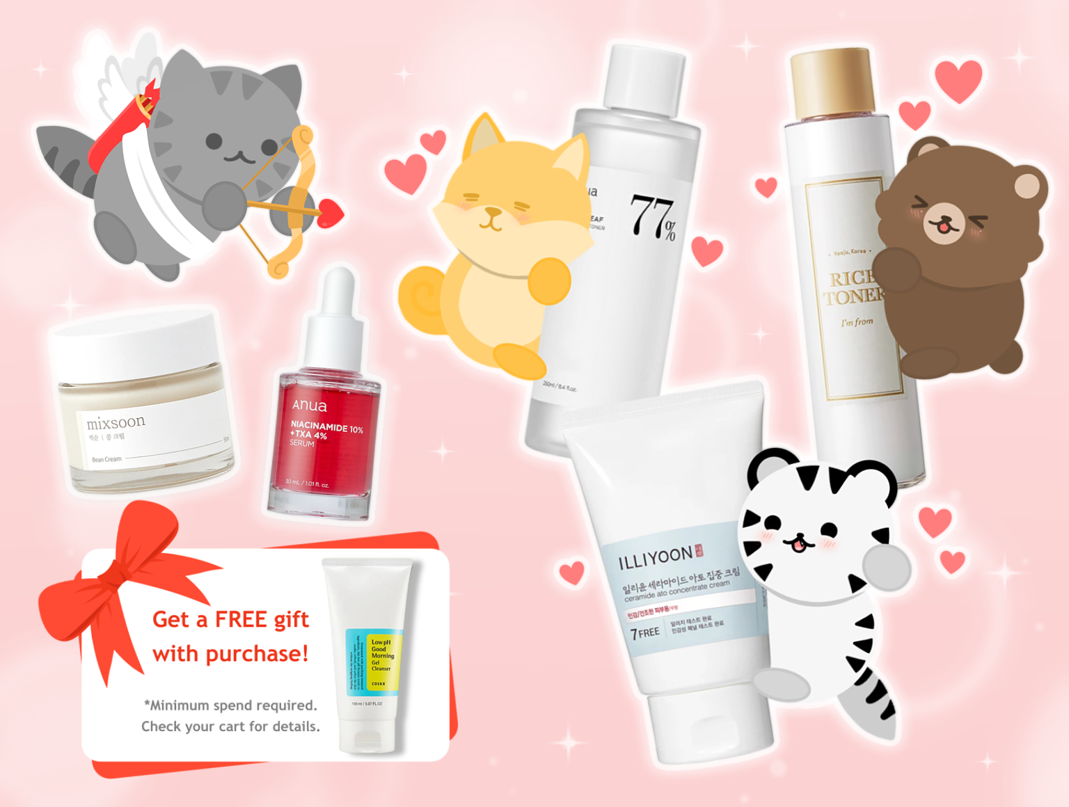 Homepage hero showcase image | Love Your Skin This Valentine’s Day! ❤️