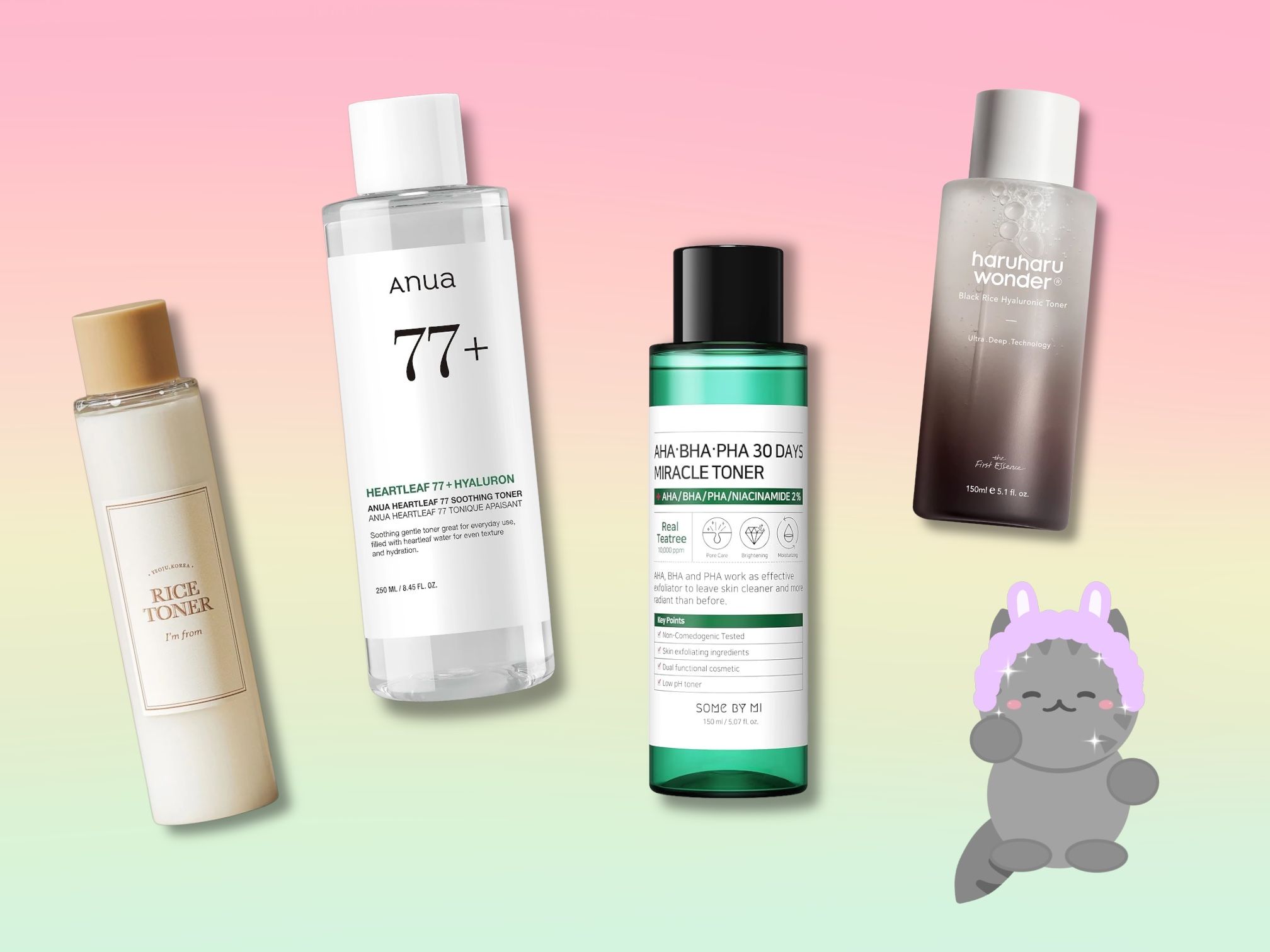 Image of balance your skin with top korean toners