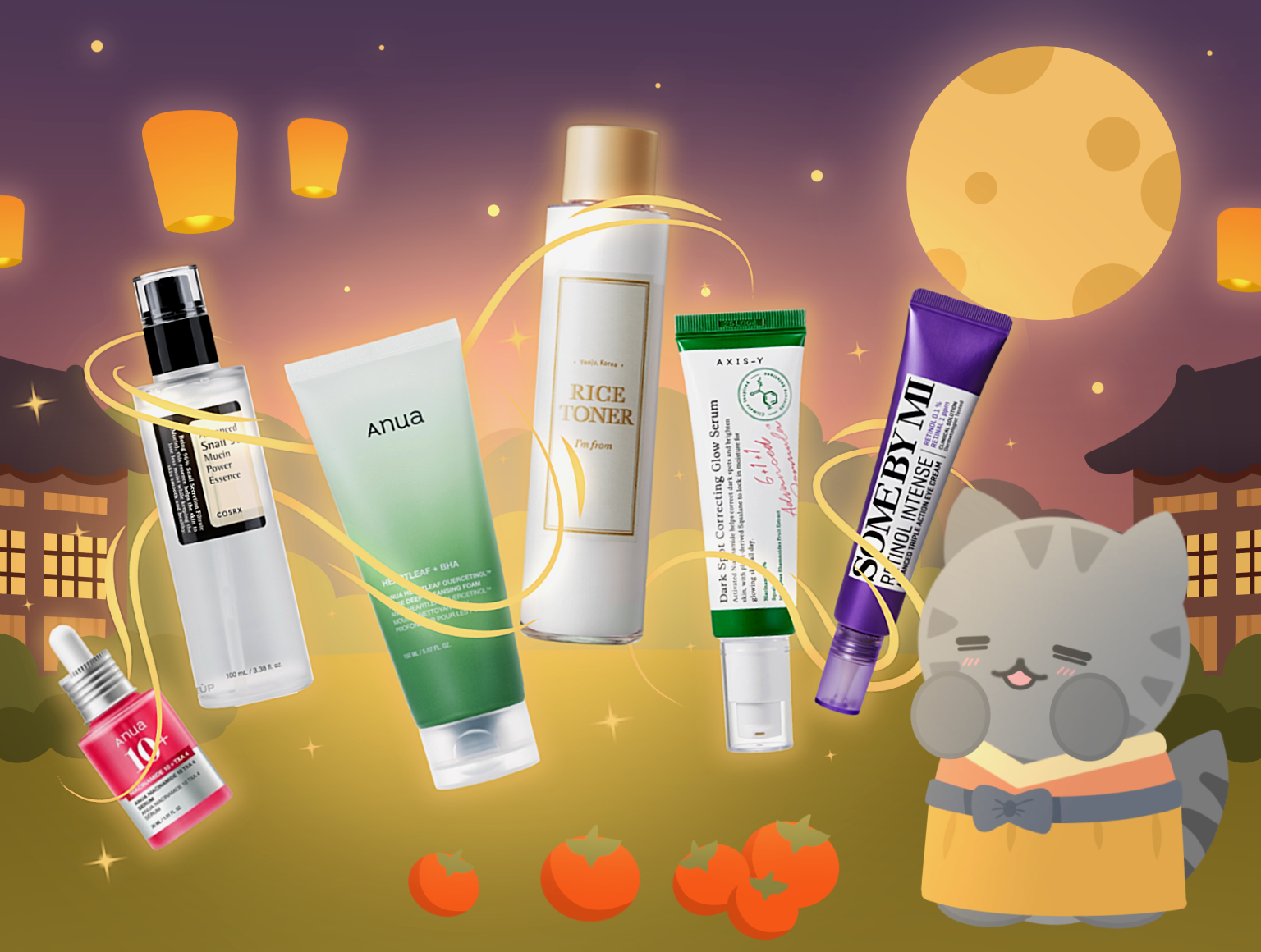 Homepage hero showcase image | 🌙 Glow into Chuseok