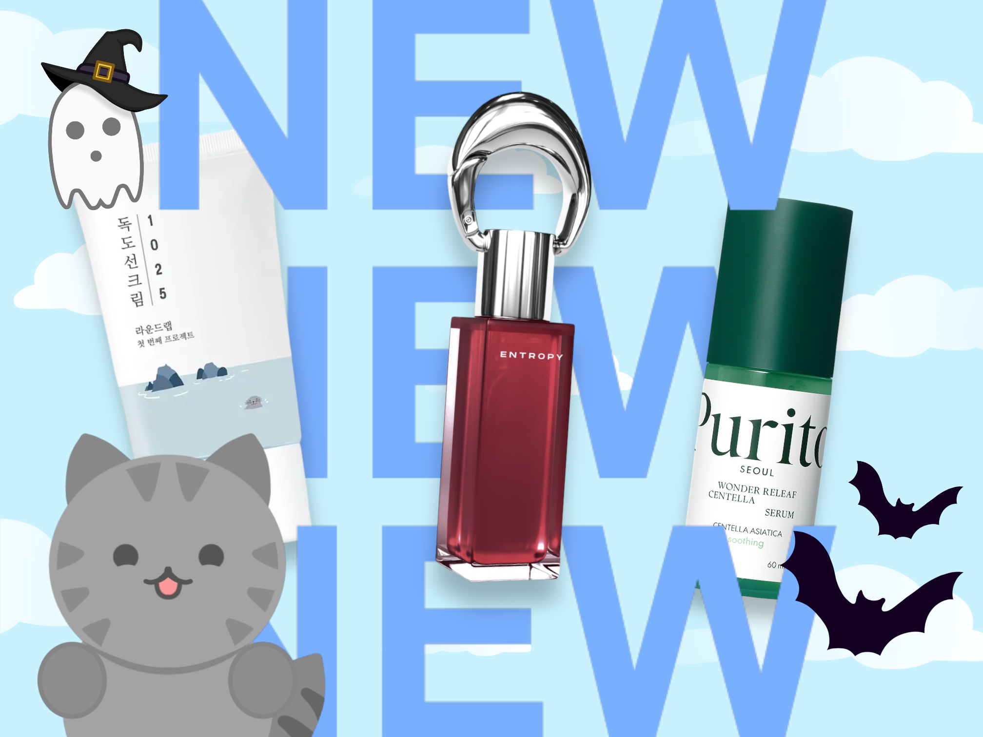 Image of Korean skincare products from the New Arrivals collection.