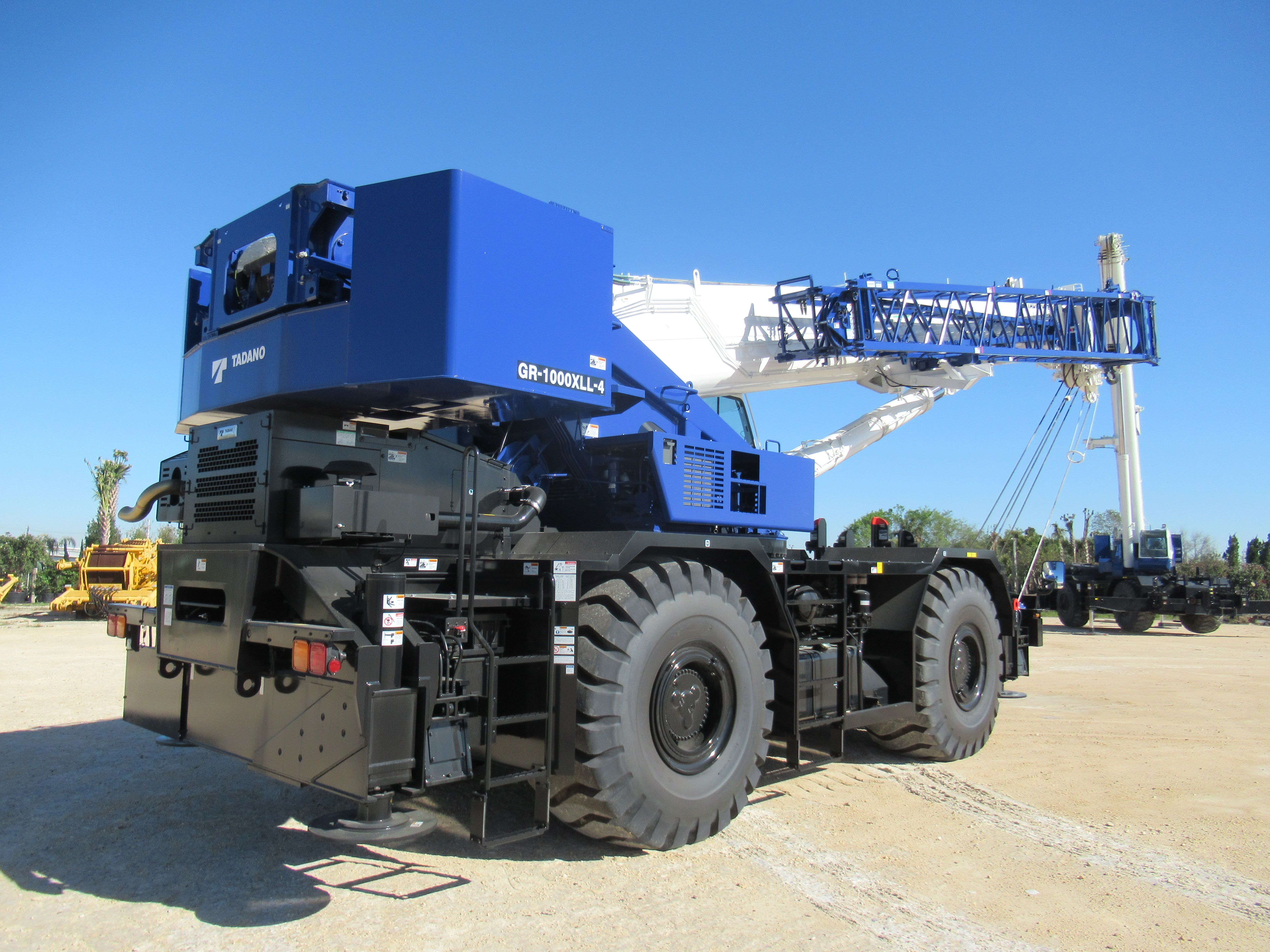 2026 100 US Ton Rough Terrain Crane | Tadano GR-1000XLL-4