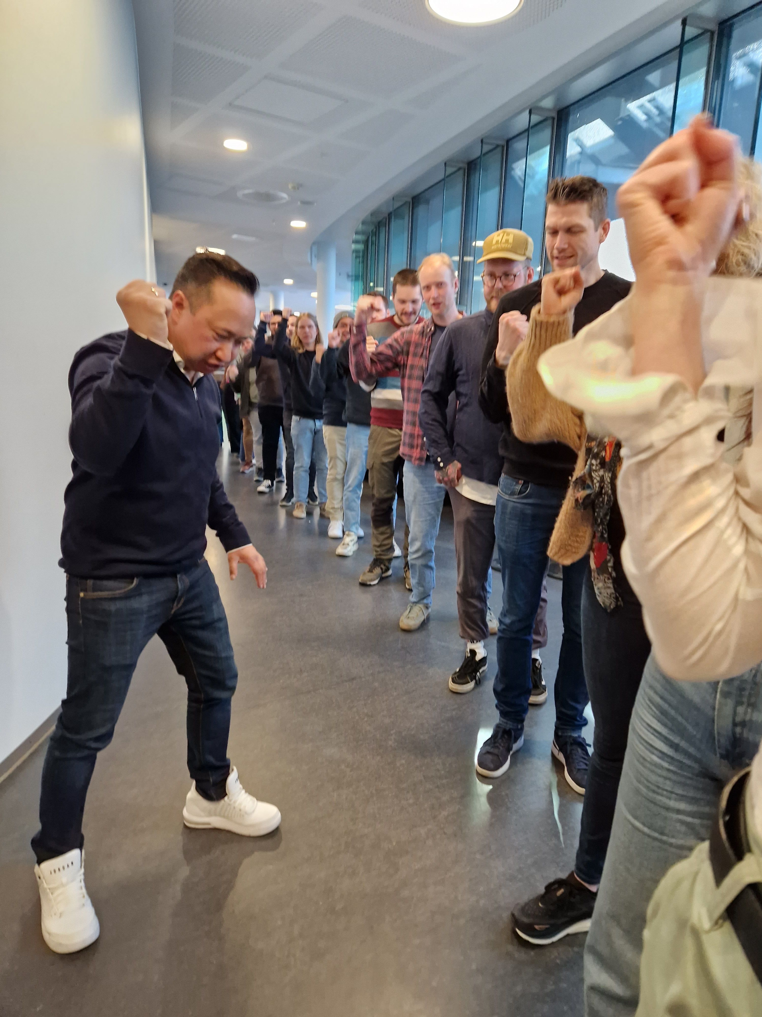 Bilde av kursleder Ante Skaug fra kurs i Lørenskog høsten 2024