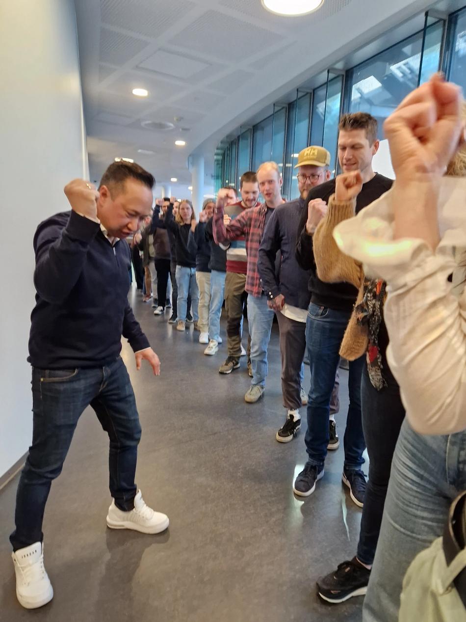 Bilde av kursleder Ante Skaug fra kurs i Lørenskog høsten 2024