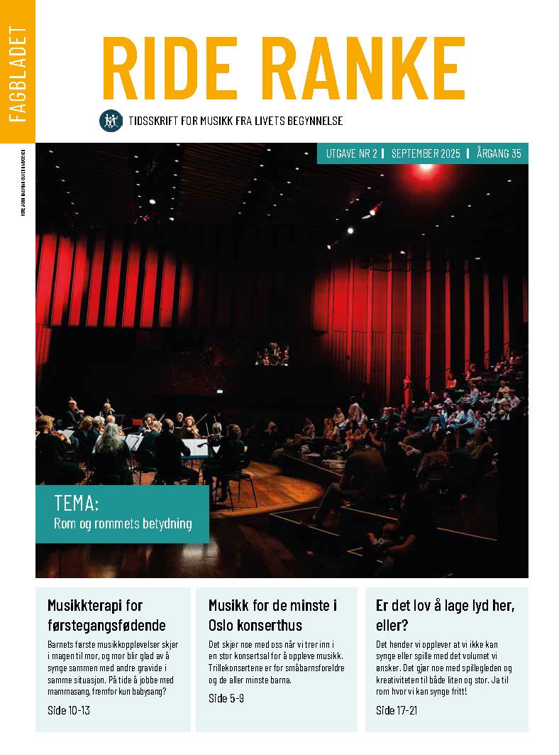 Forside Ride ranke 1-2025