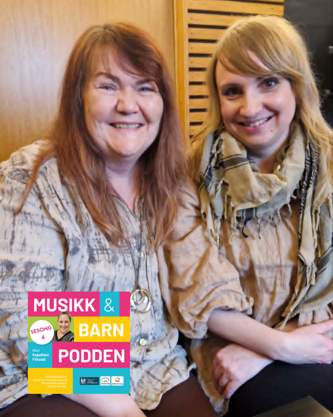 Bilde av de gjester i podcasten, June Gordon og Lene Haugen