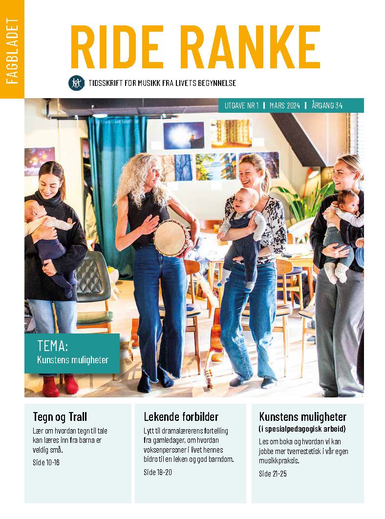 Bildet viser forsiden på fagbladet Ride ranke utgave 1-24