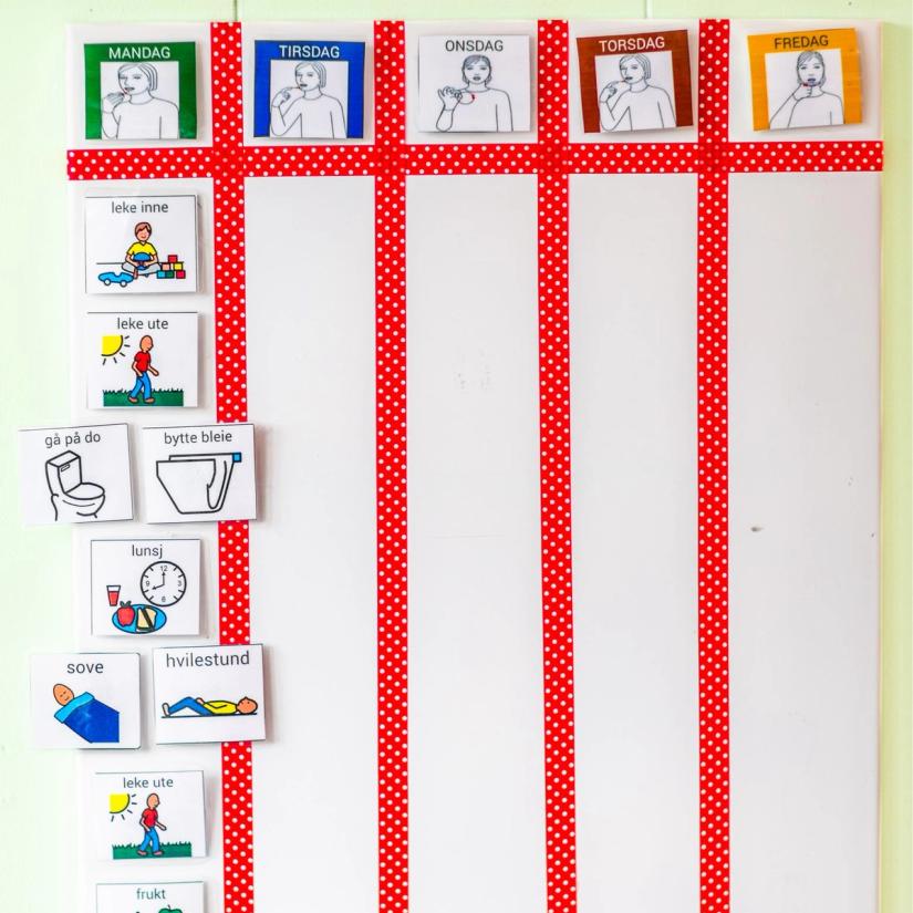 Kalender i Leirstaden barnehage