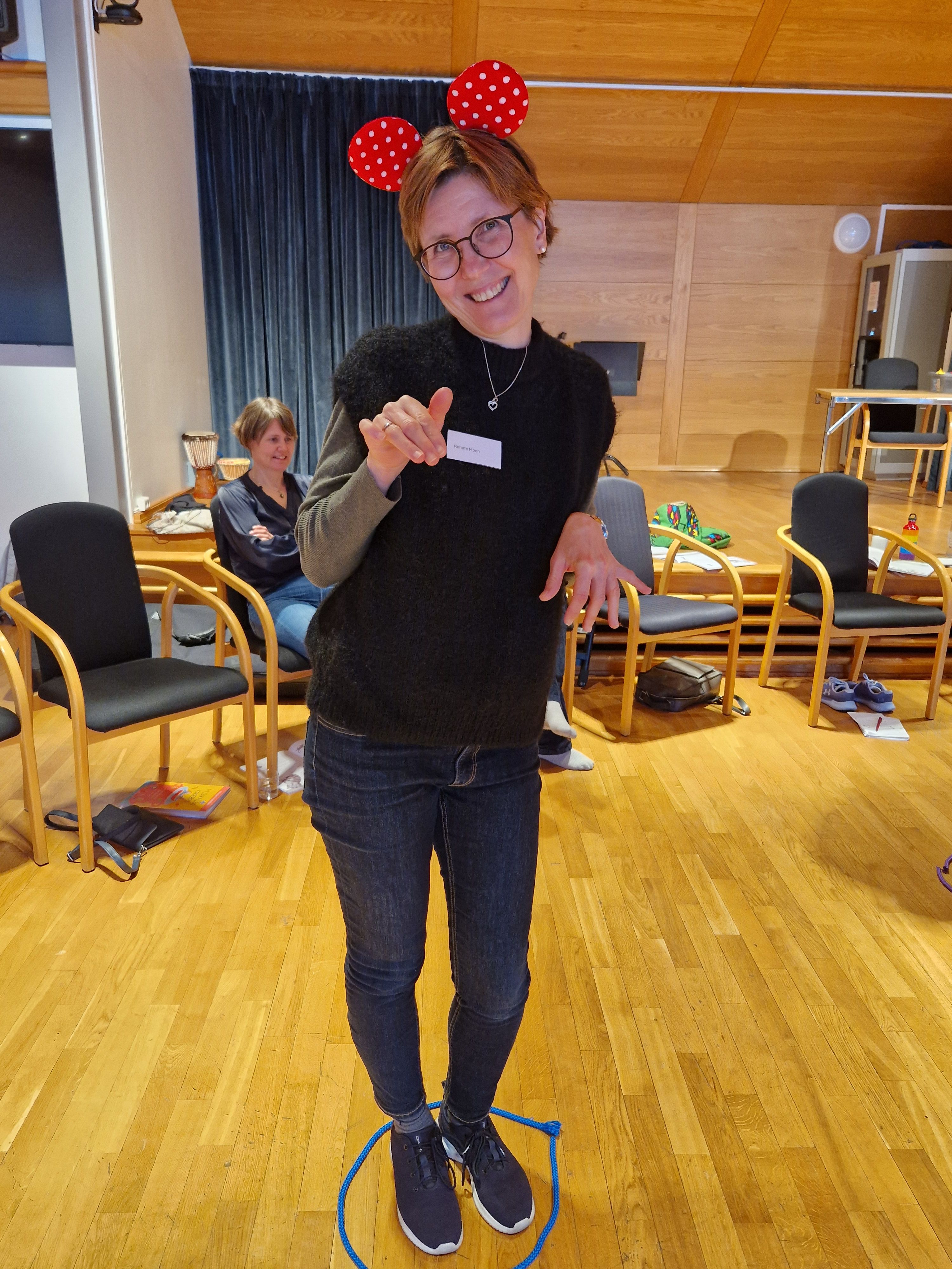 Bilde fra kurs på Voksenåsen, april 2025