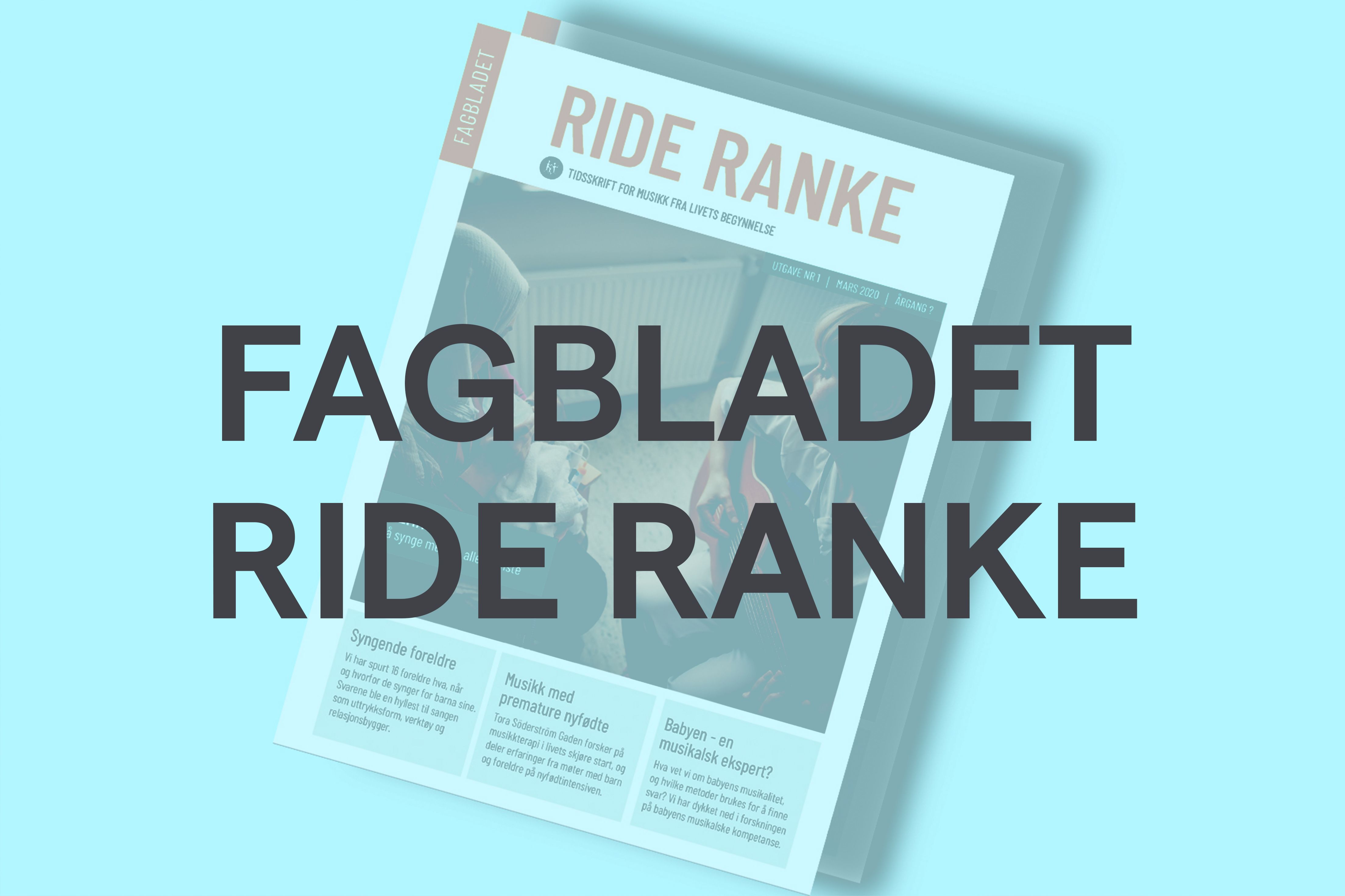 Fagblad for sang og musikk med barn