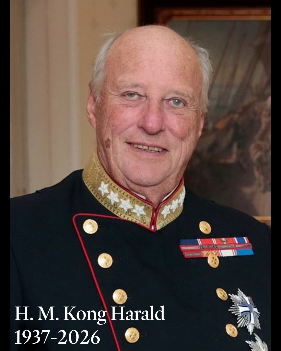 Bilde av Kong Harald V