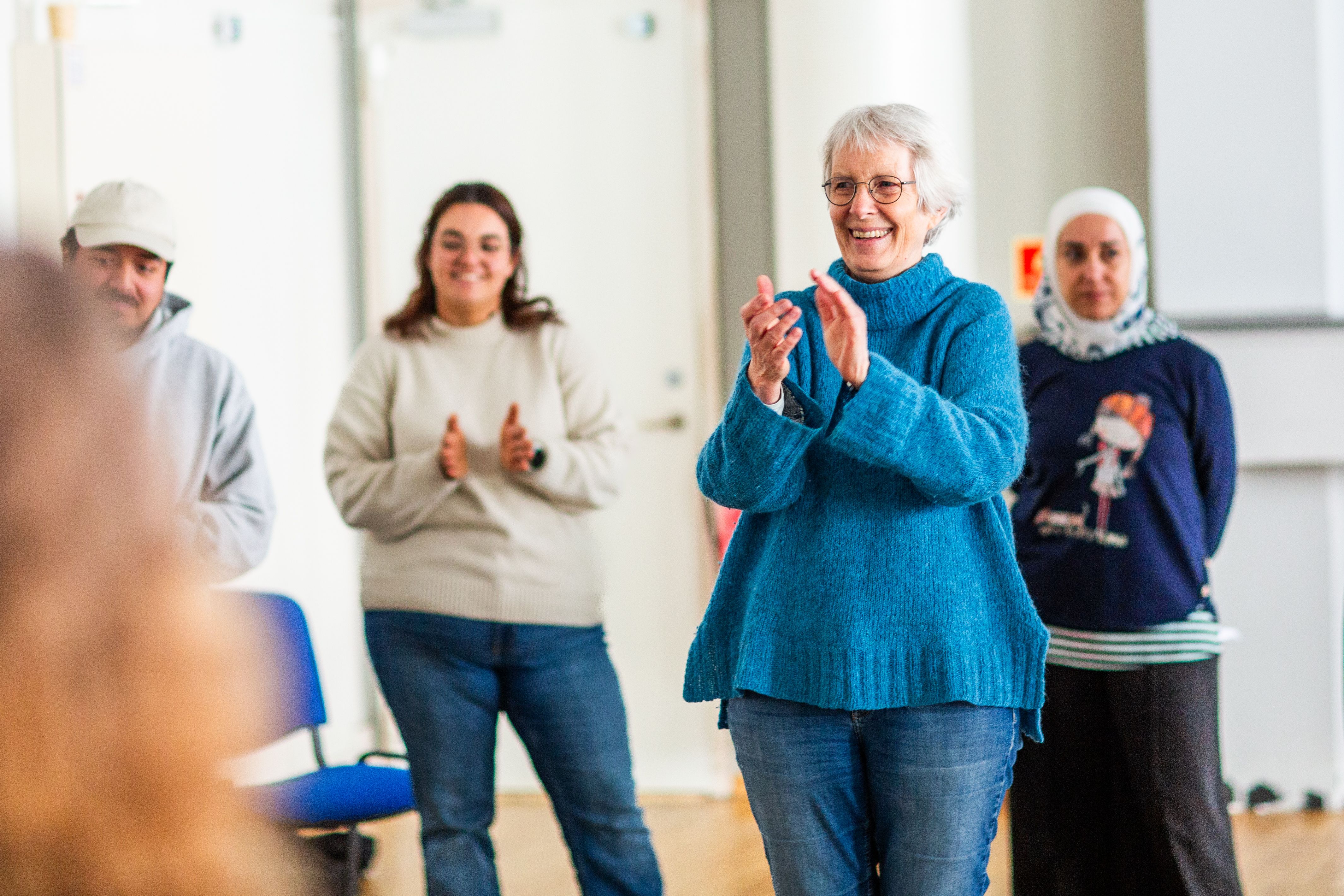 Bilde av kursdeltakere