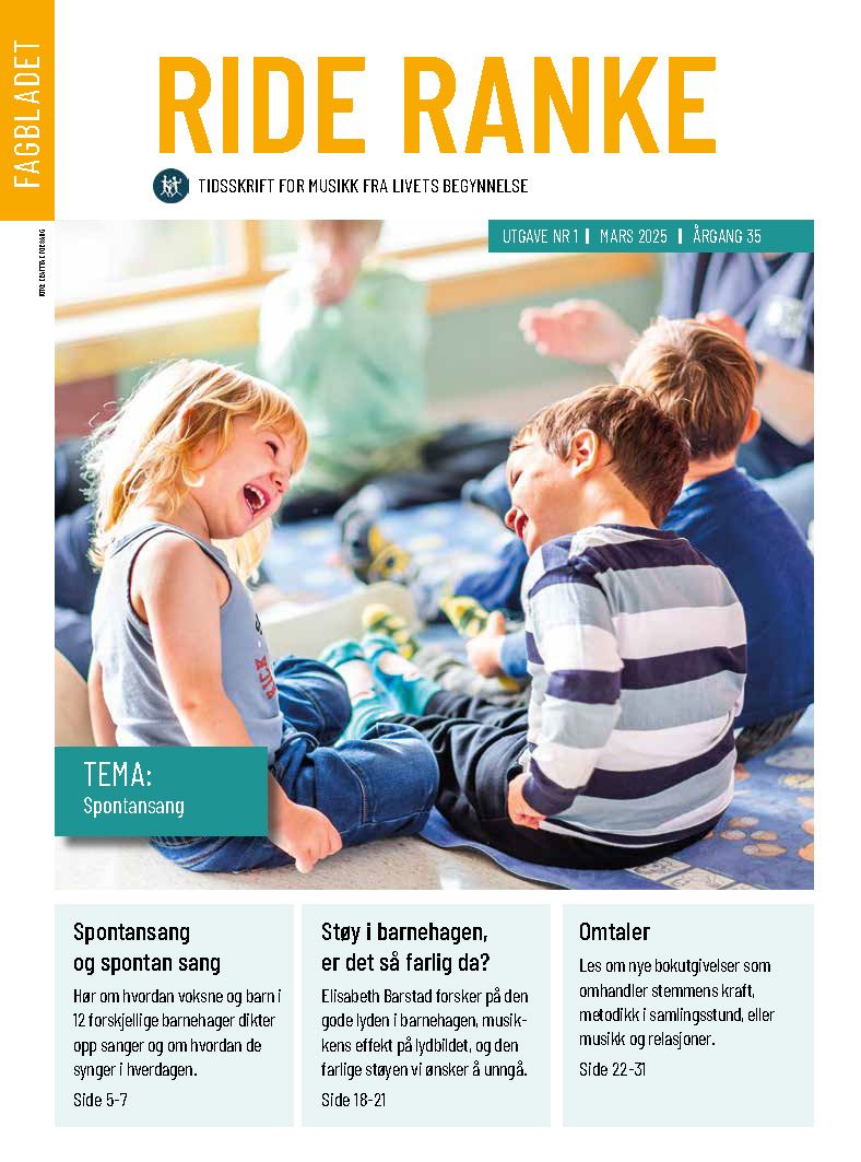 Forside Ride ranke 1-2025