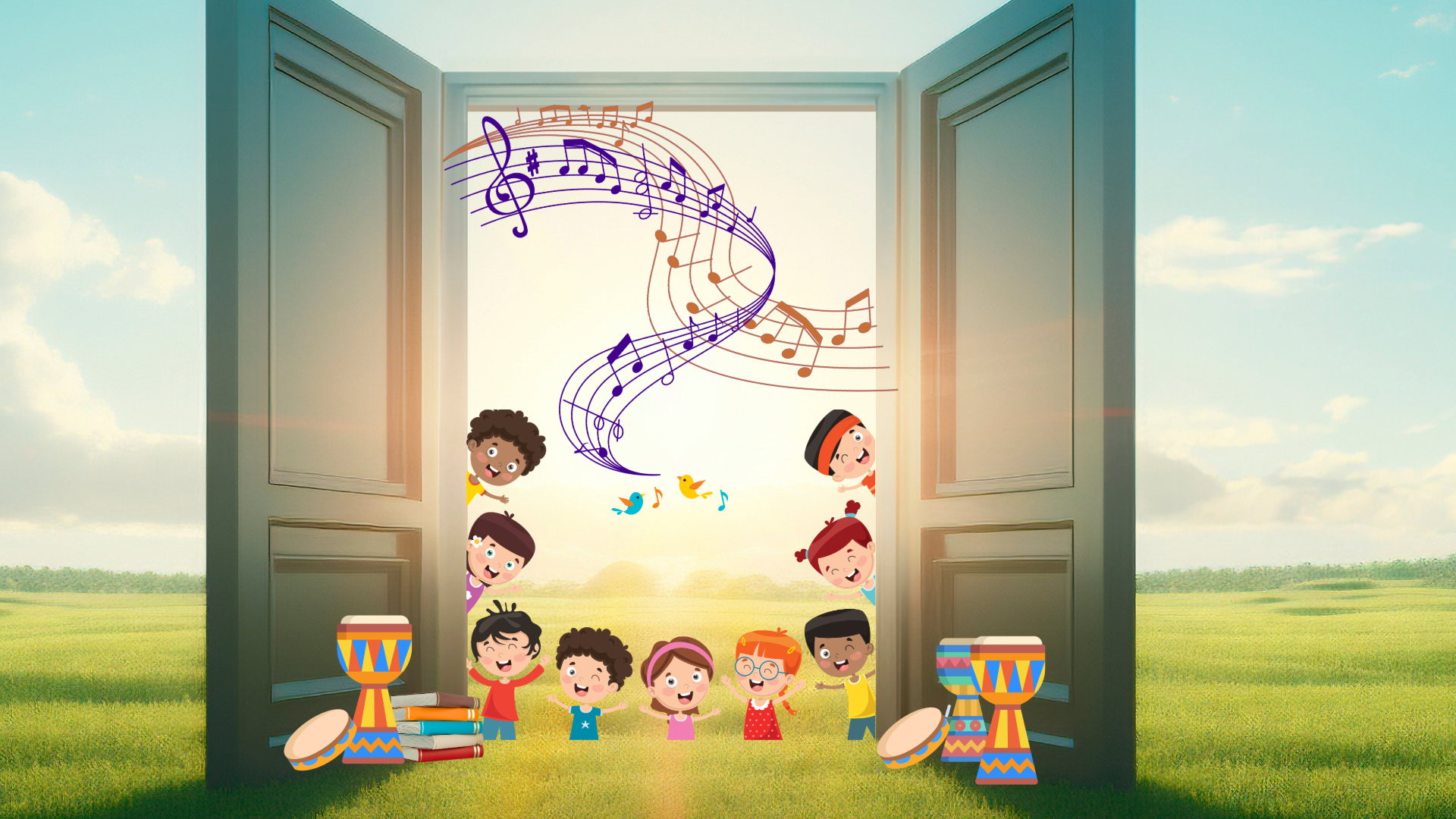 Sanger, rim og regler barn 0-6 år