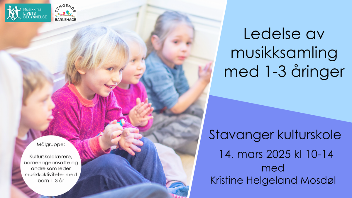 Kursplakat for kurs med Kristine Mosdøl