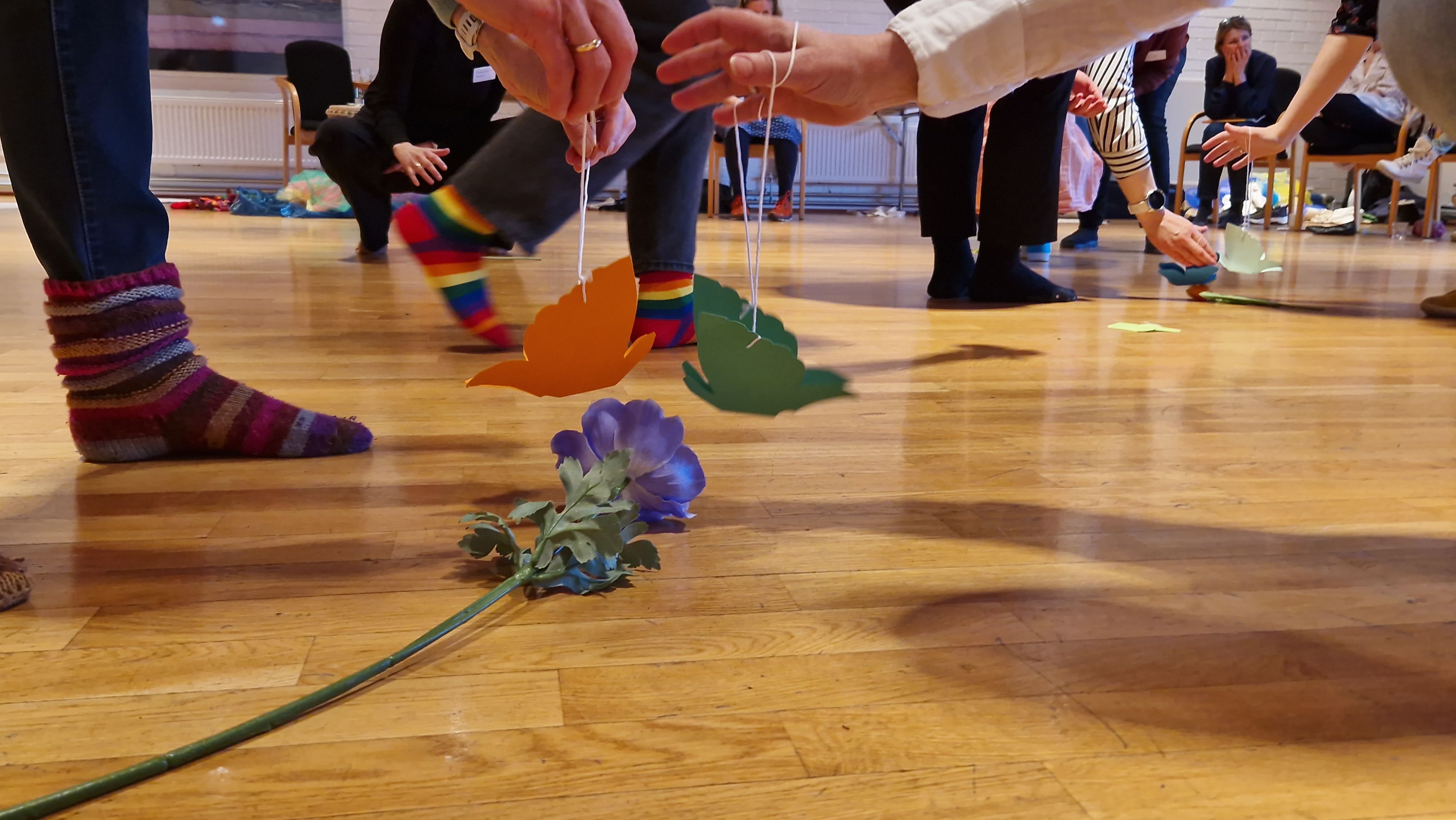 Bilde fra kurshelg på Voksenåsen hotell, Oslo, april 2025