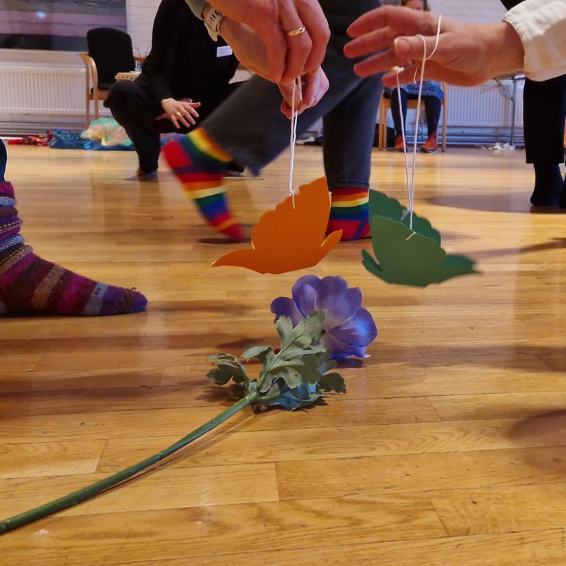 Bilde fra kurshelg på Voksenåsen hotell, Oslo, april 2025