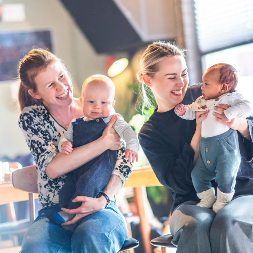 Barselsalongen, musikk og barn