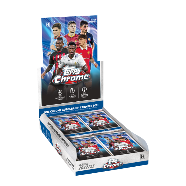 2023 Topps Chrome UEFA Club Competitions Soccer Cards Checklist