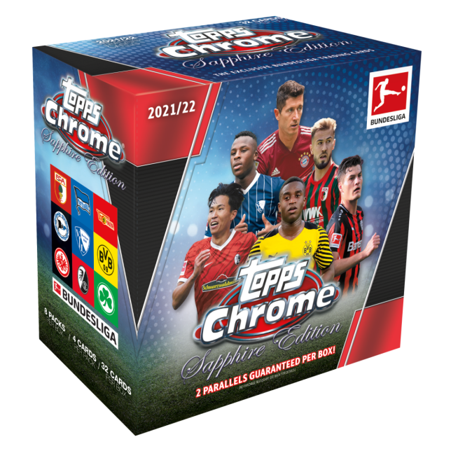 2022 Topps Chrome Sapphire Edition Bundesliga Soccer Cards Checklist and Odds