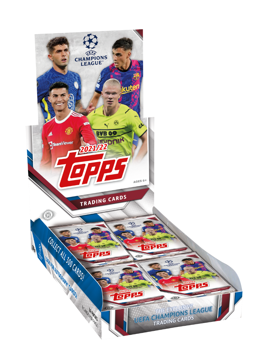 2022 Topps UEFA Champions League Soccer Cards Checklist
