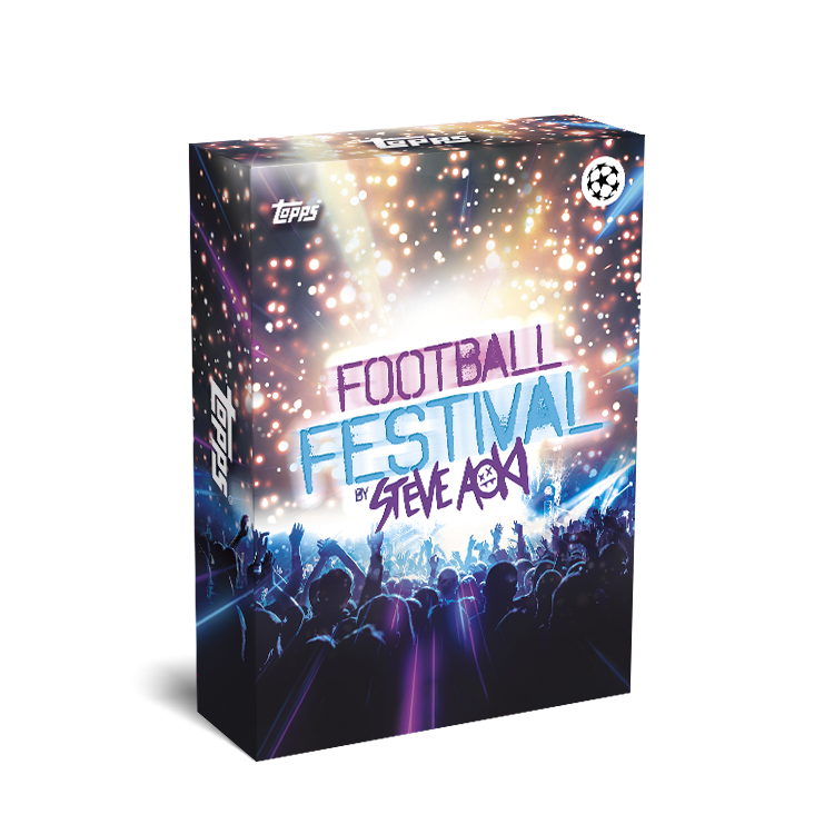 2022 Topps Football Festival Steve Aoki UEFA Champions League Soccer Cards Checklist