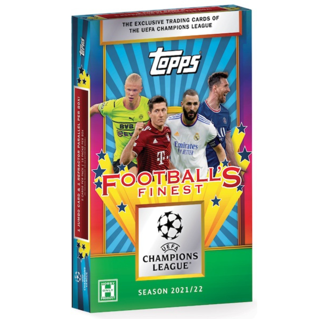 2022 Topps Football’s Finest Flashbacks UEFA Champions League Soccer Cards Checklist